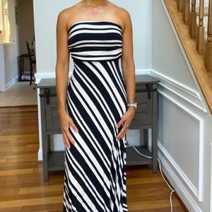 Banana Republic strapless maxi dress